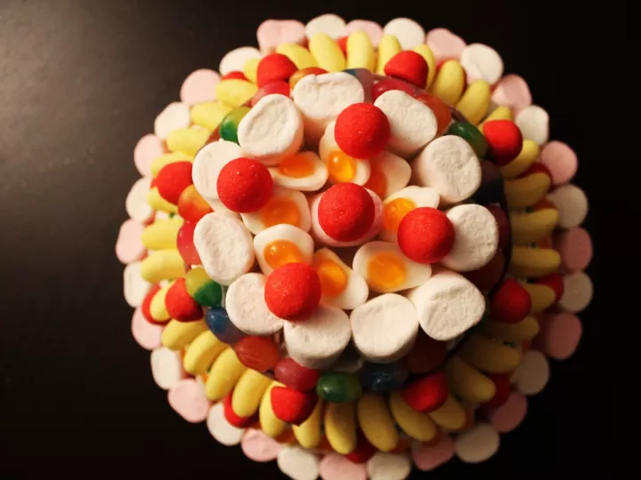 bizcocho de avena y platano y chocolate