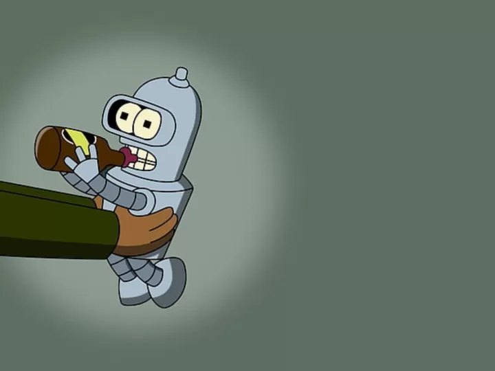 conserje de planet express en futurama