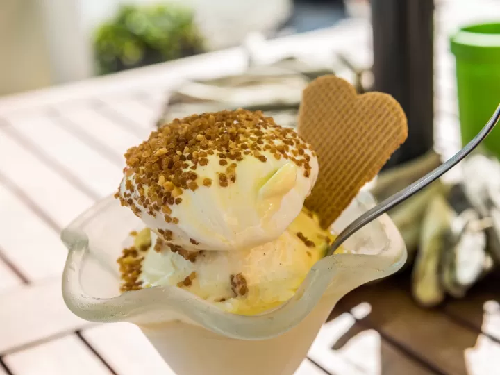 tortitas con helado