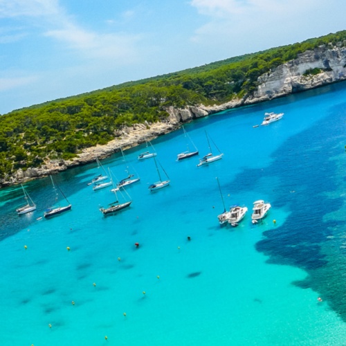 Cala Galdana, la playa familiar más accesible de Menorca