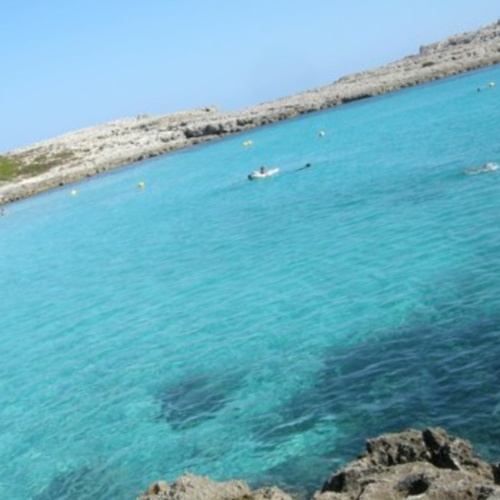 La spiaggia di Binibeca Nou a Minorca - Isola Di Minorca