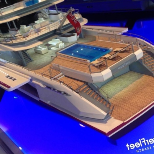Lo spettacolare yacht di lusso, Oceanco DreAMBot è a Minorca