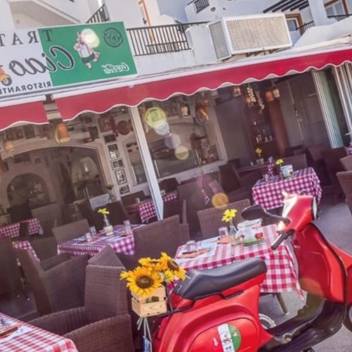 Restaurante Ciao Belli, un trozo de Italia en Menorca